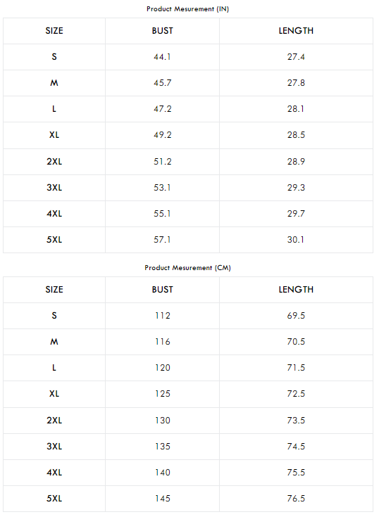 size guide