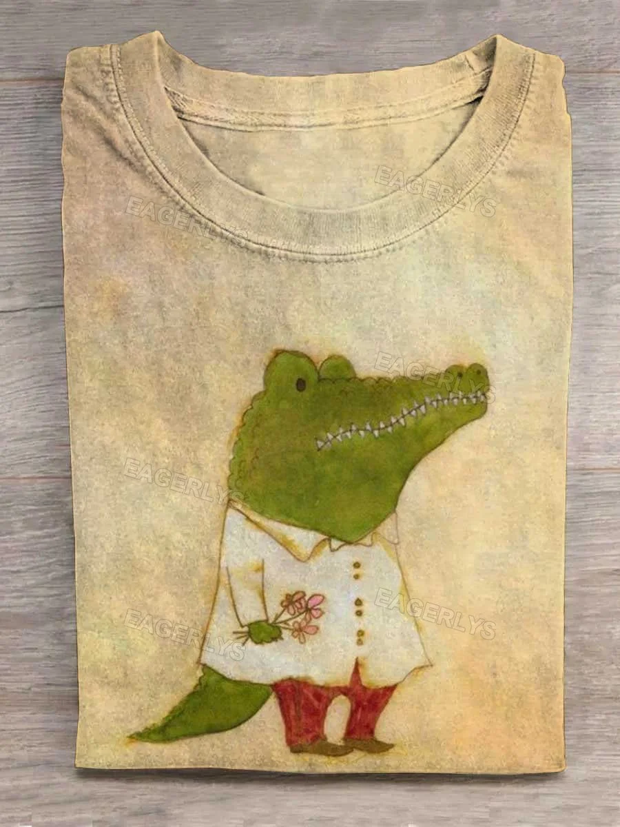 Eagerlys Mr. Crocodile Proposes T-shirt Eagerlys