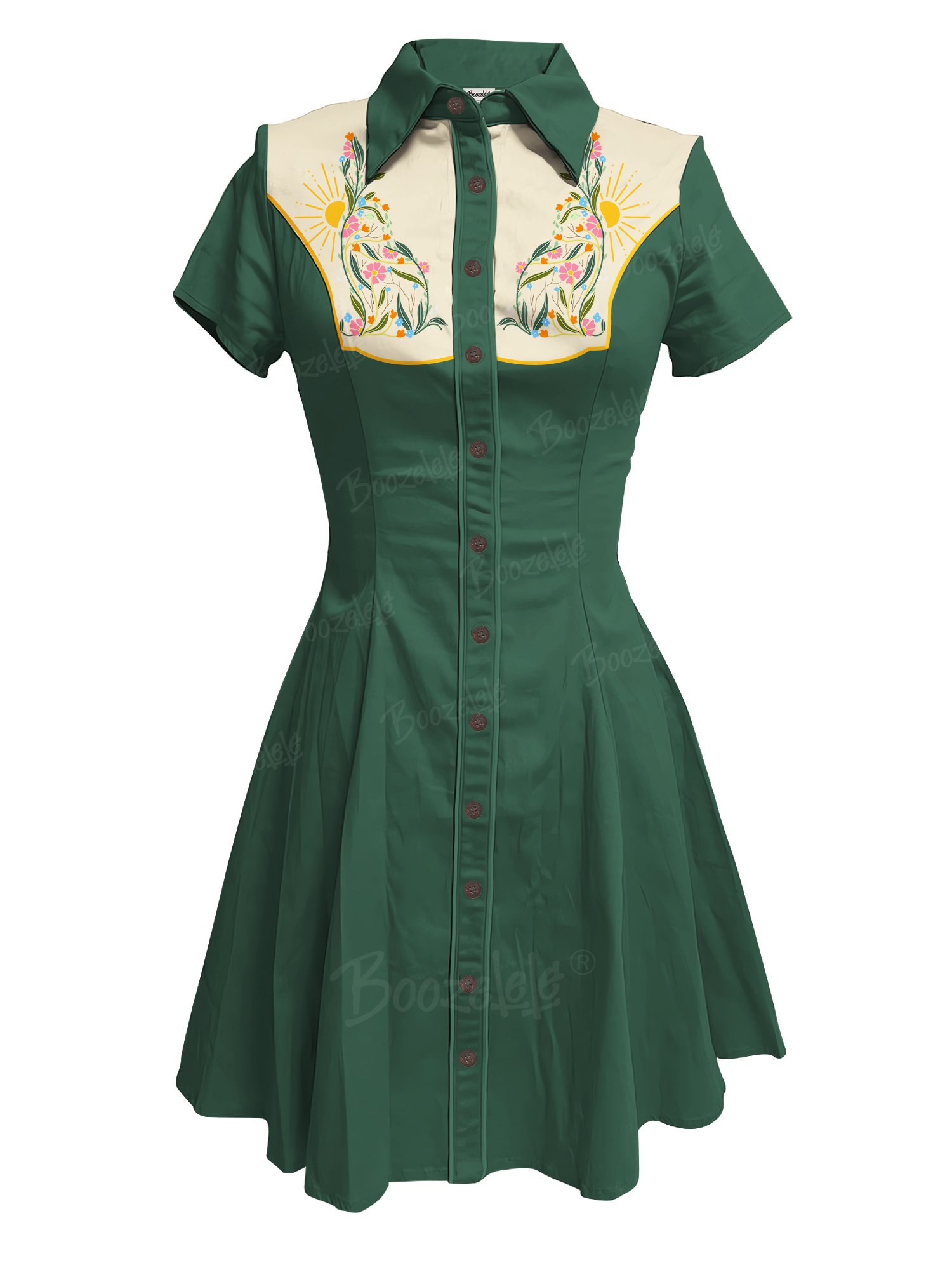 【Mitali Maijarkar X Boozelele】Easter Radiance   - 100% Cotton Dress