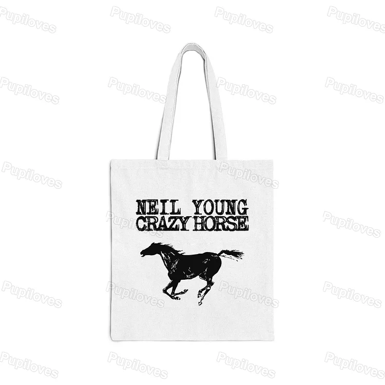 Pupiloves Pupiloves Neil Young & Crazy Horse Tote Bag