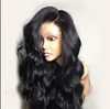 Brazilian Long Hair Black Body Wave Wig
