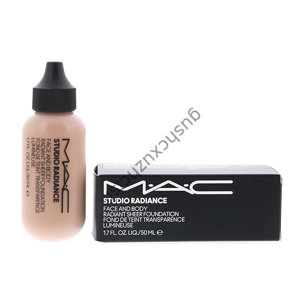 M.A.C Studio Radiance Faceand Body Radiant Sheer Foundation N3, 1.7 Ounce N3 1.7 Fl Oz (Pack of 1)
