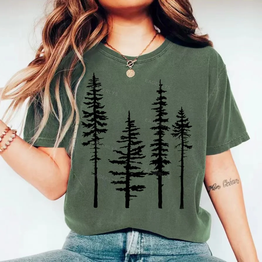 Eagerlys Pine Tree T-shirt Eagerlys