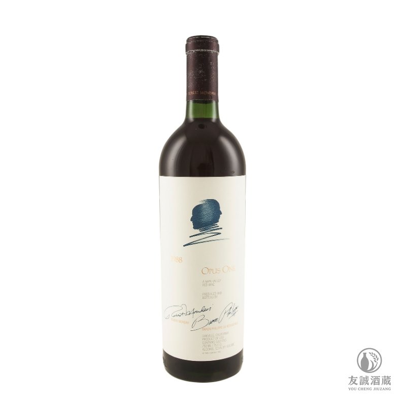 1988年 Opus One 作品一號 Opus One紅酒 友誠酒藏