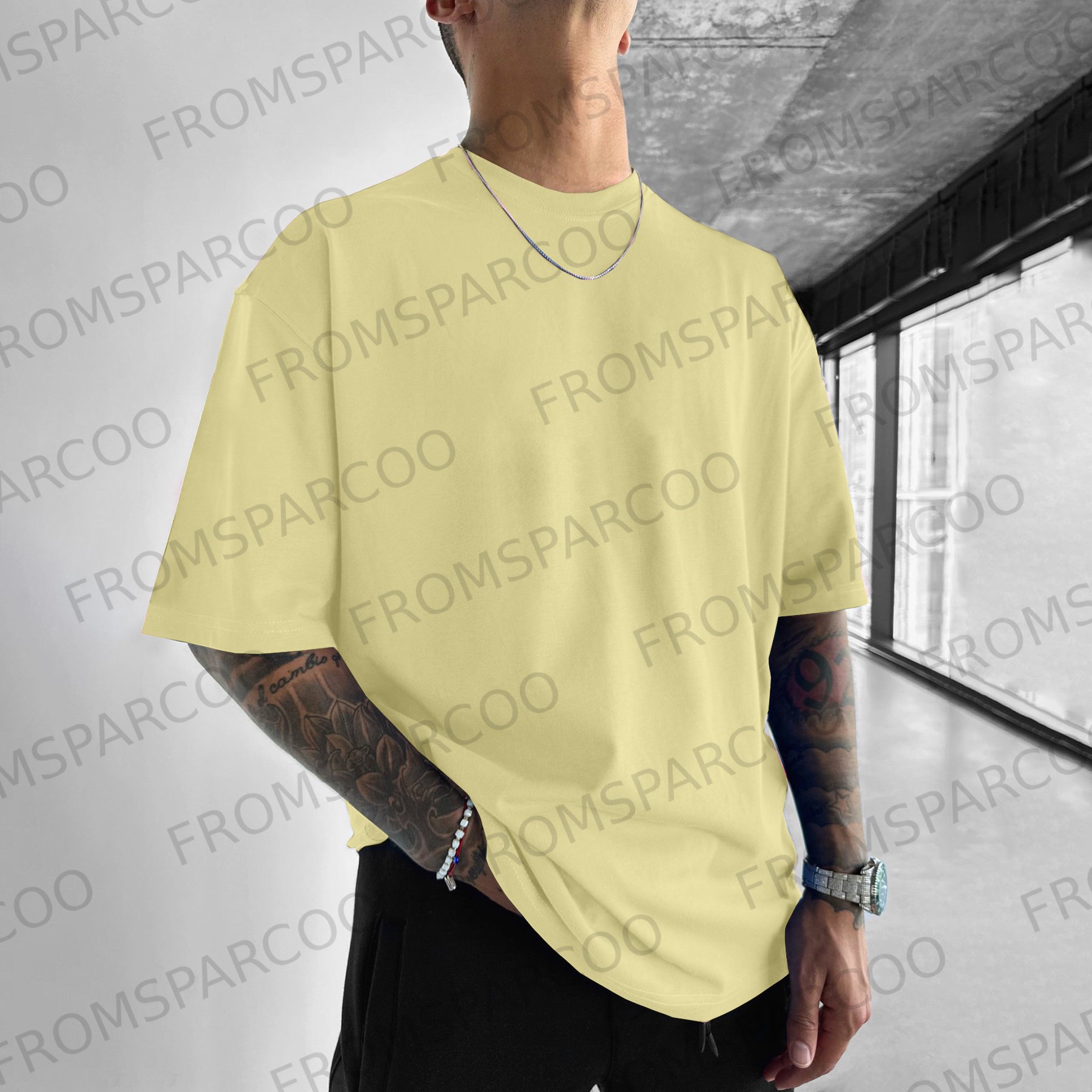 Casual Men's Solid Color T-Shirt
