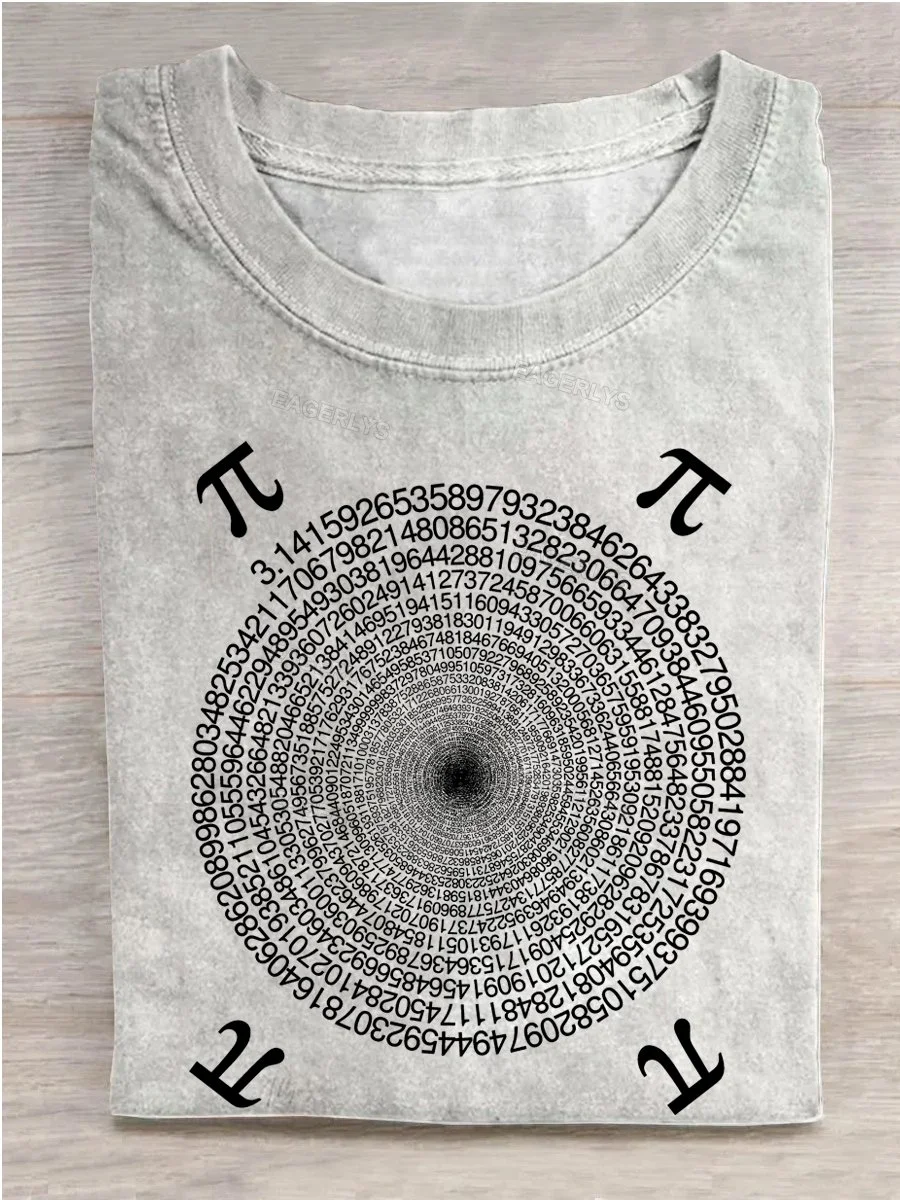 Eagerlys Mathematics Topic Pi T-shirt Eagerlys
