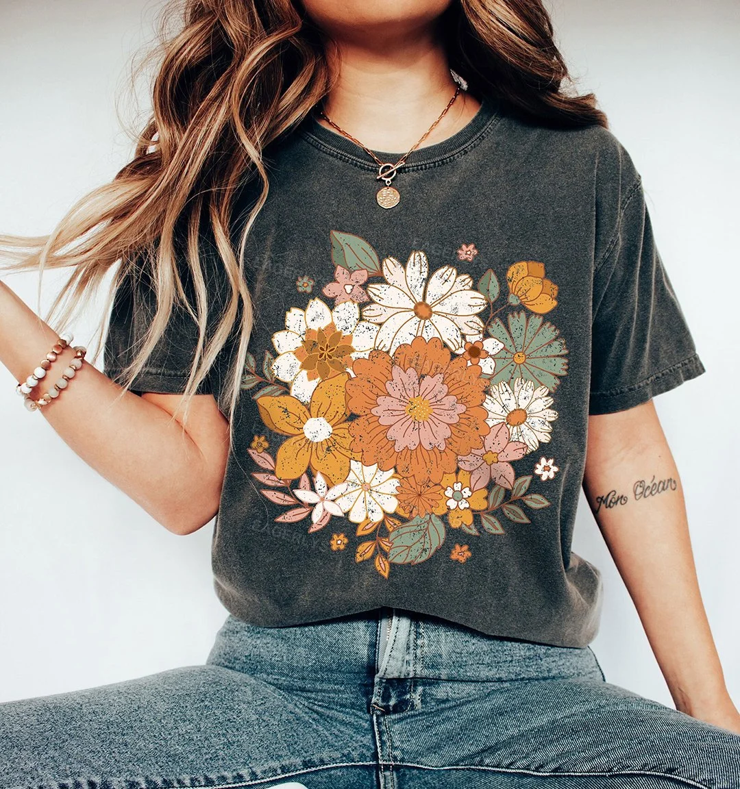 Eagerlys Wildflowers T-shirt Eagerlys