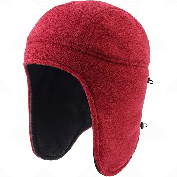 Home Prefer Mens Womens Warm Fleece Beanie Earflap Winter Hat Outdoor Winter Cap