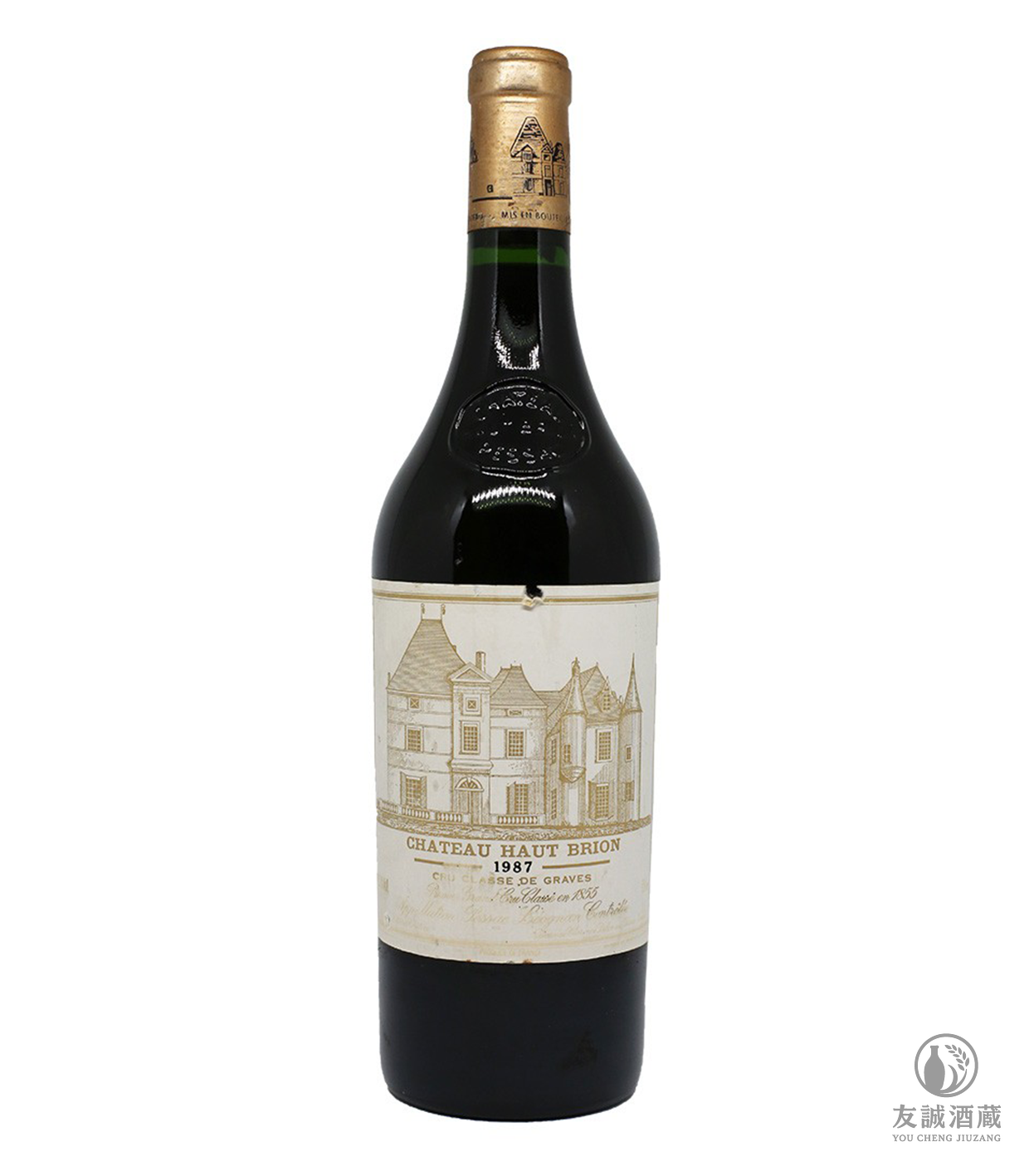 1987 年 Ch&acirc;teau Haut Brion 奧比昂紅酒 友誠酒藏
