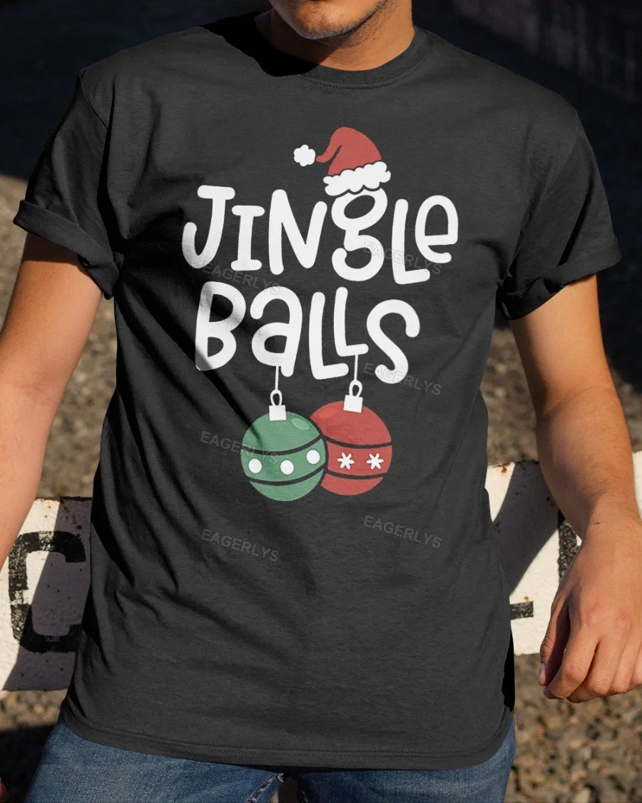 Eagerlys Perfect Couple Shirts: Jingle Balls - Tinsel Tits Matching Couple Shirts Classic T-Shirt Eagerlys
