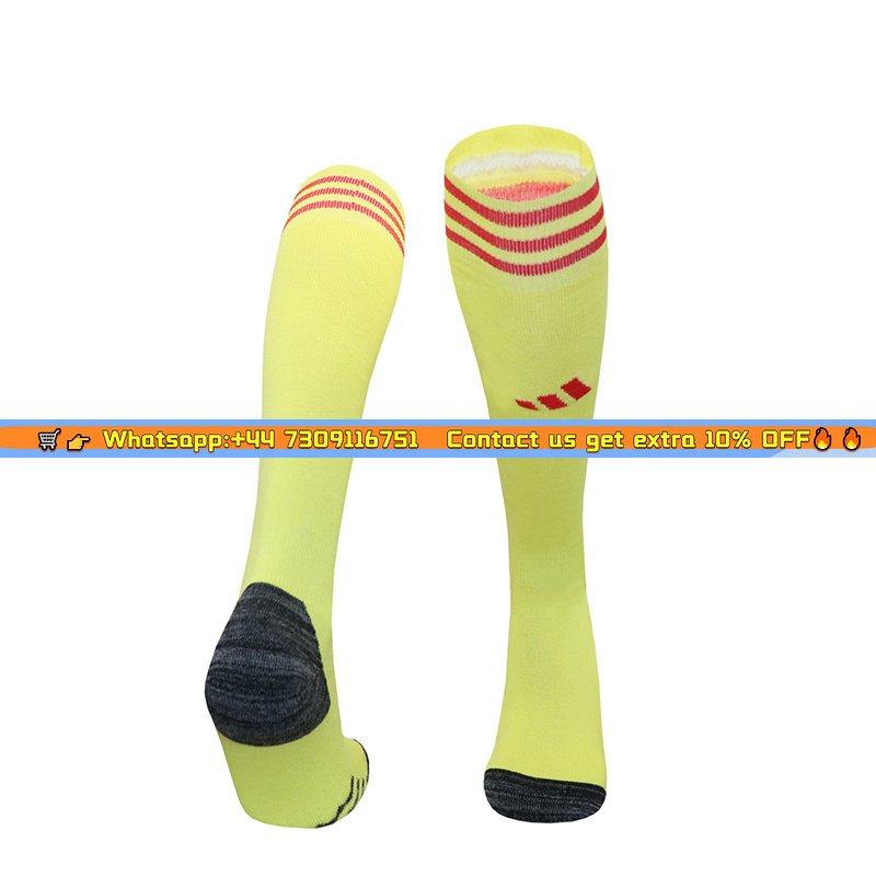 Arsenal 24-25 Goalkeeper GK Socks - Yellow