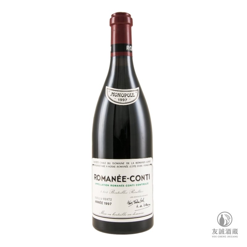 1997年Romanee-Conti 羅曼尼&middot;康帝特級園紅酒 友誠酒藏