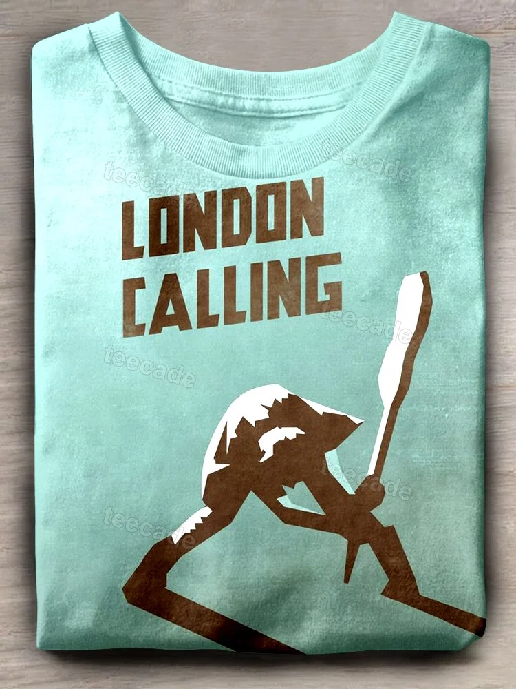 Teecade The Clash Band Art Print T-shirt