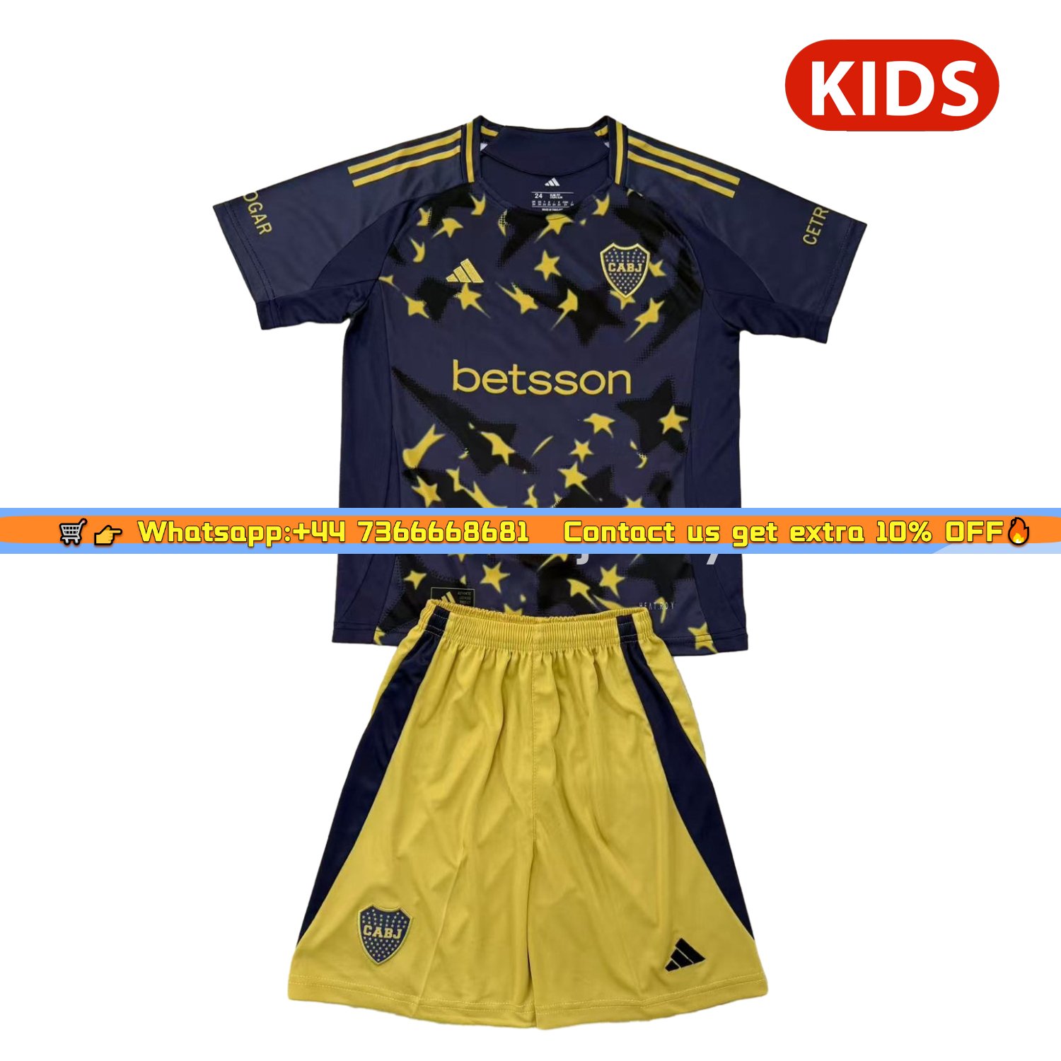Boca Juniors 25-26 Third Kids Kit