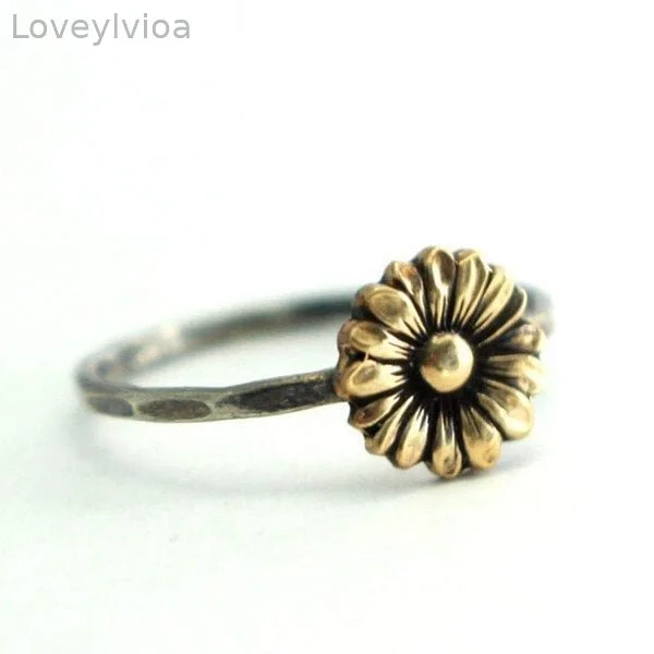 🎁Gold Sunflower Ring