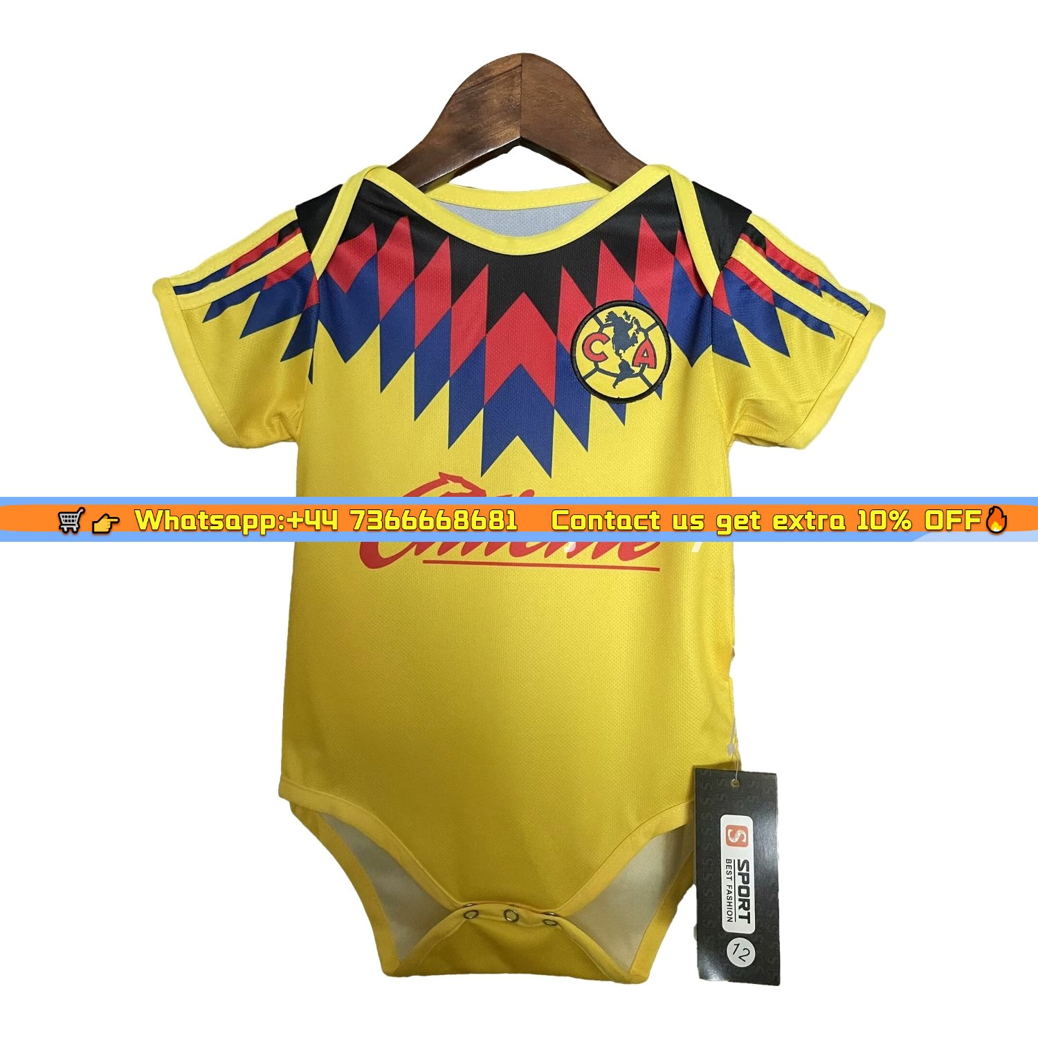 Club América 25-26 Home Baby Crawling Suit