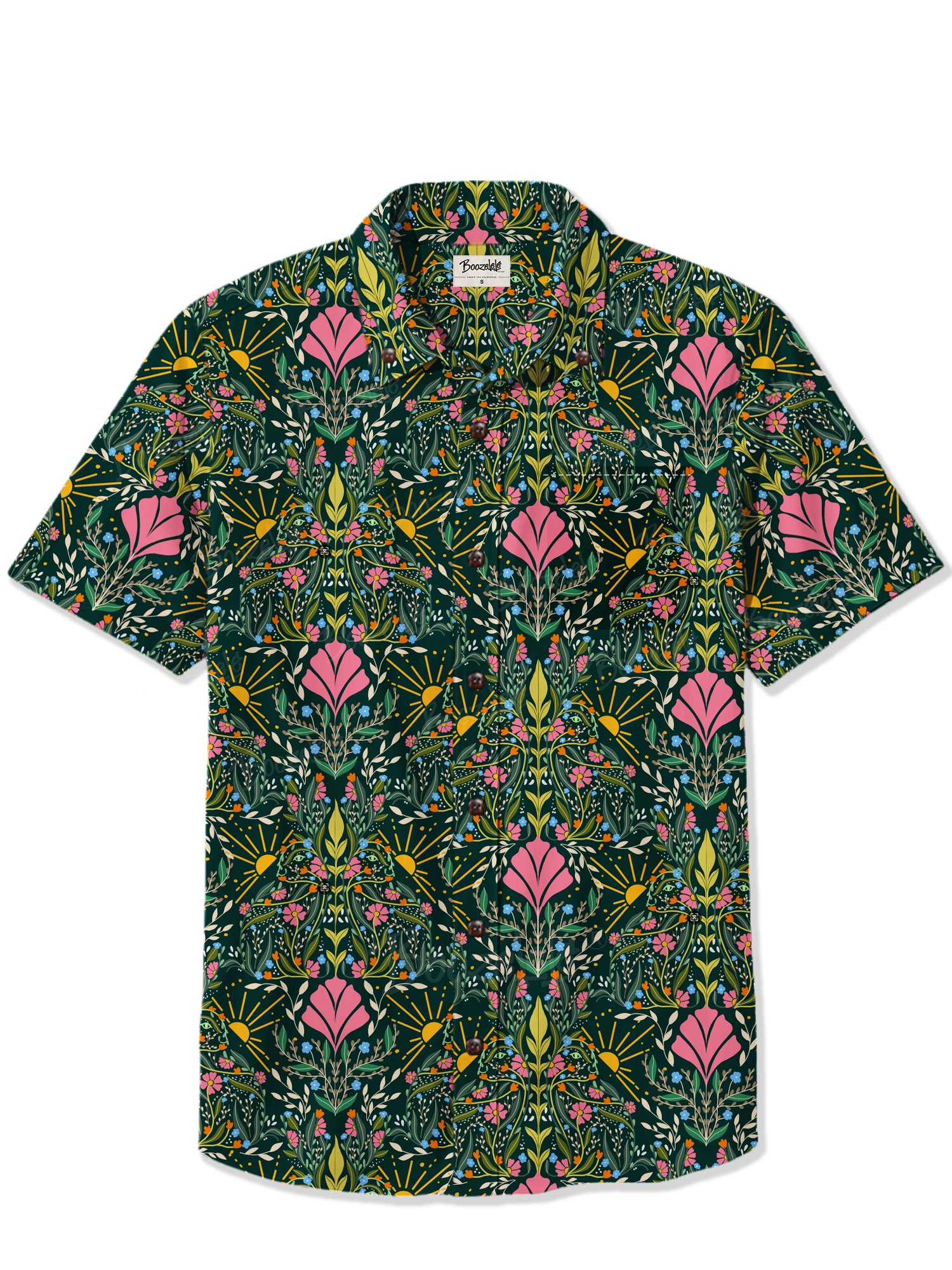 【Mitali Maijarkar X Boozelele】Easter Bloom Shirt  - 100% Cotton Shirt