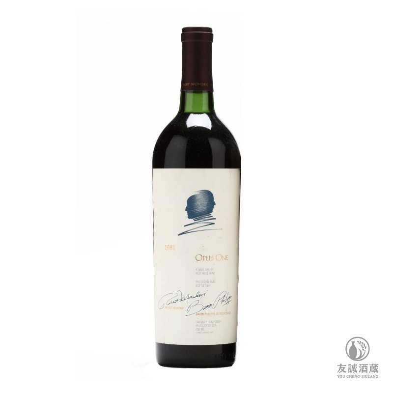 1981年 Opus One 作品一號 Opus One紅酒 友誠酒藏