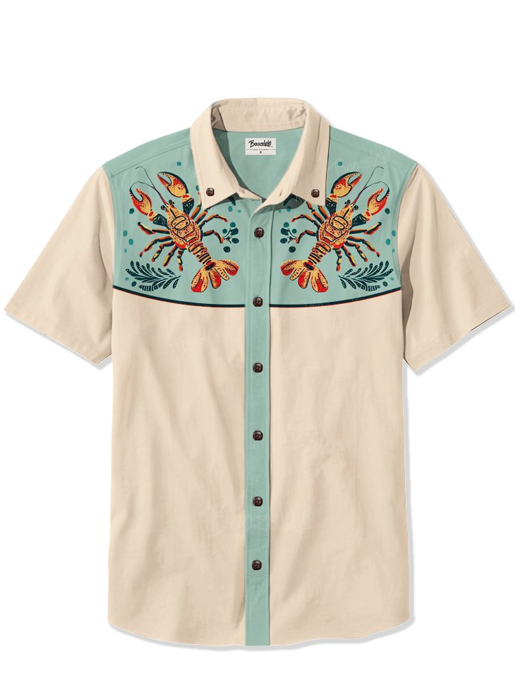 Seaweed Lobster - 100% Cotton Shirt
