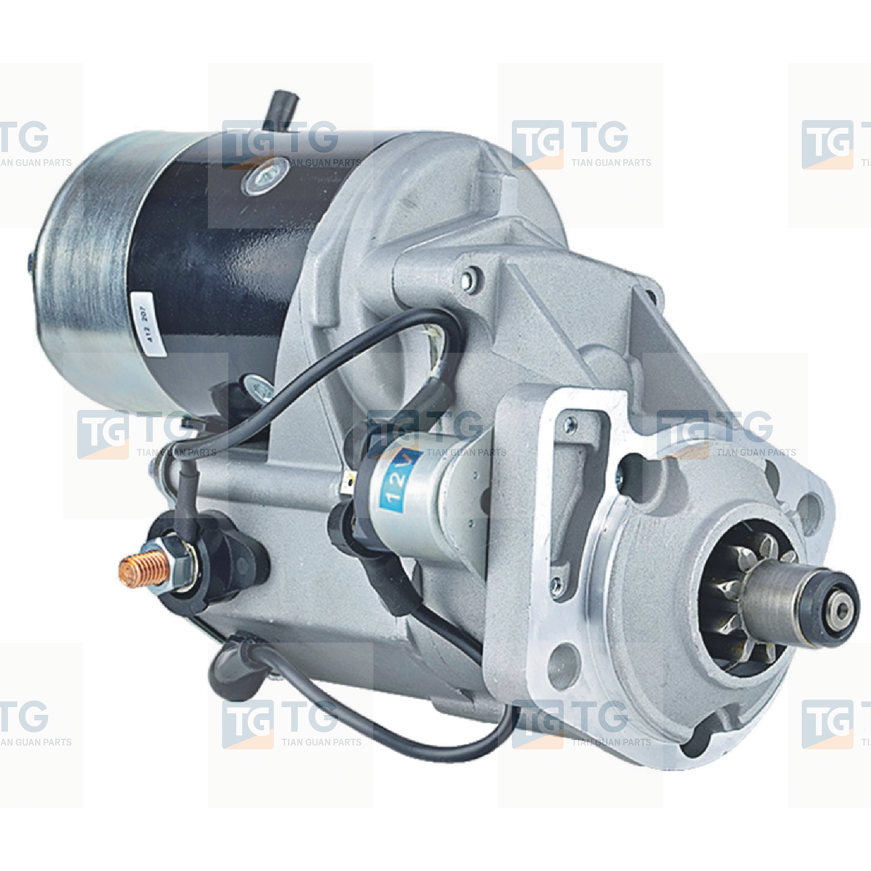 STG53018 STARTER MOTOR FITS KUBOTA Excavator KX080 428000-4860  428000-8310  428000-8311  1G524-63010  1J552-63011  1J552-63010
