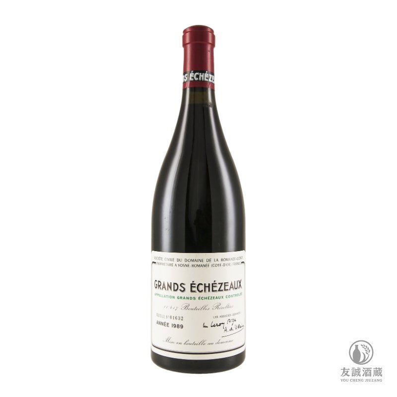 1989年Roman&eacute;e-Conti Grands Ech&eacute;zeaux 大依瑟索特級紅酒 友誠酒藏