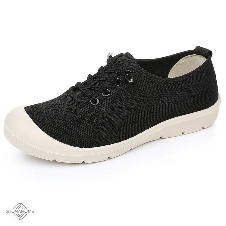 Wide Fit Walk Comfortable Slip On Sneakers shopify Stunahome.com