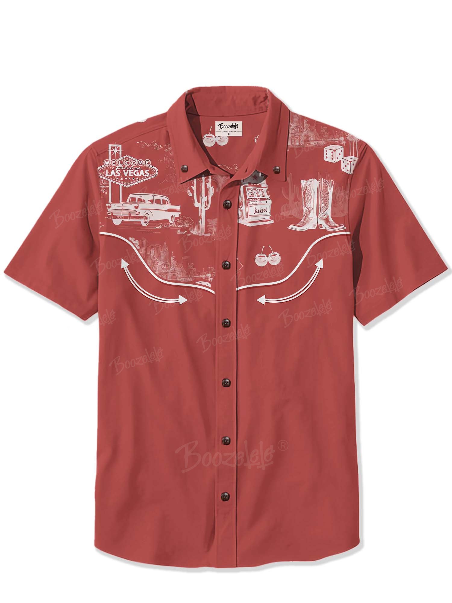Western Las Vegas - 100% Cotton Shirt