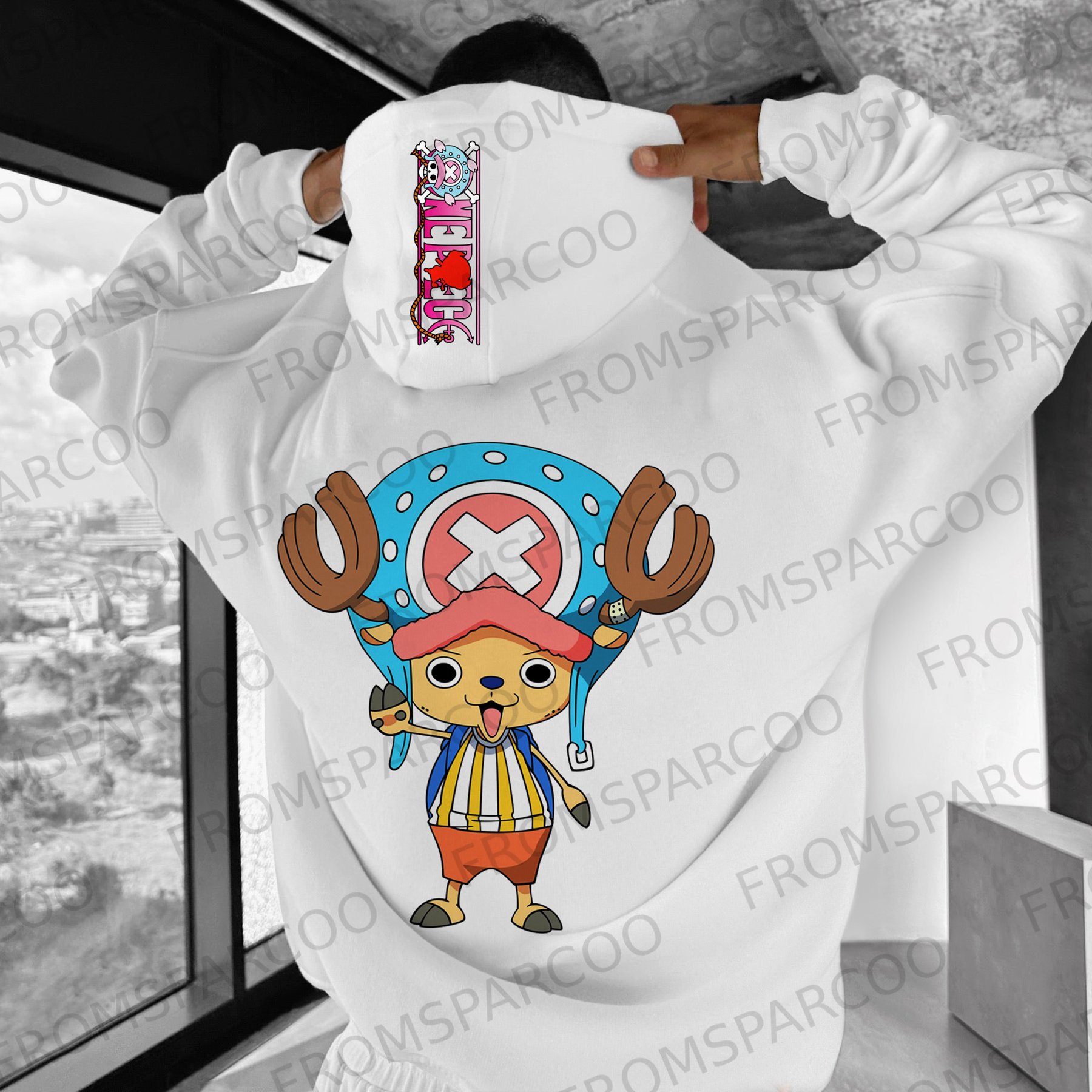 Oversize One Piece Chopper Hoodie