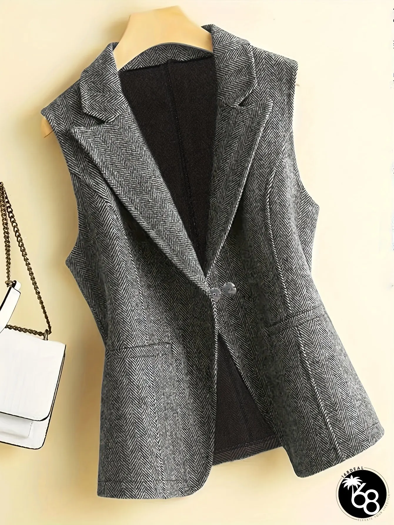 Gray Womens Cardigan Vintage Button-Up Long-Sleeve Lightweight Breathable Casual Office | 168DEAL