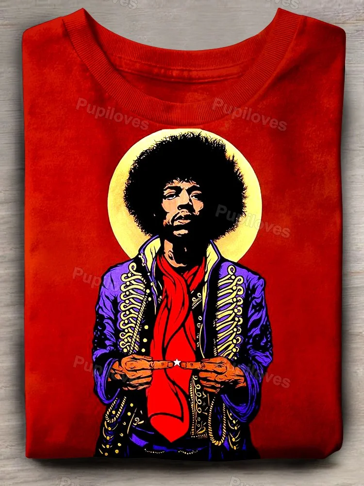 Pupiloves Pupiloves Jimi Singer T-shirt