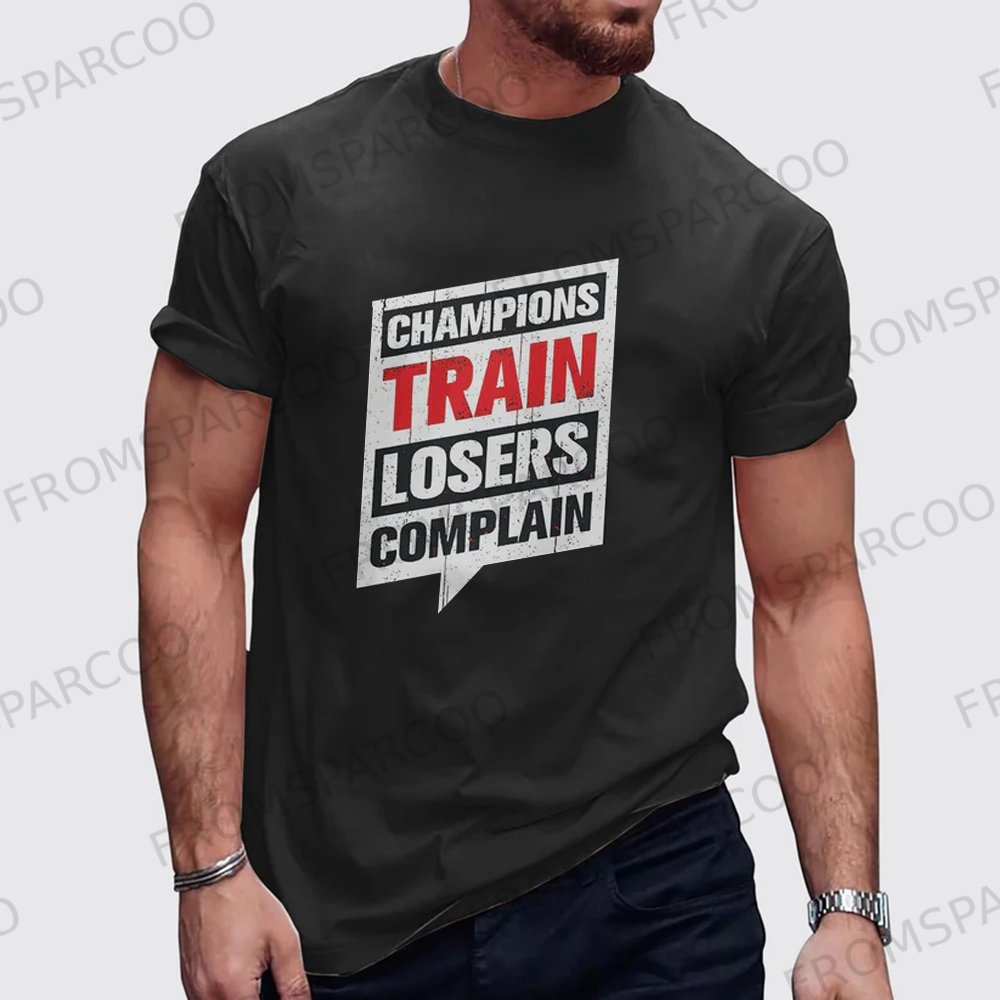Men's Print Fitness T-Shirt