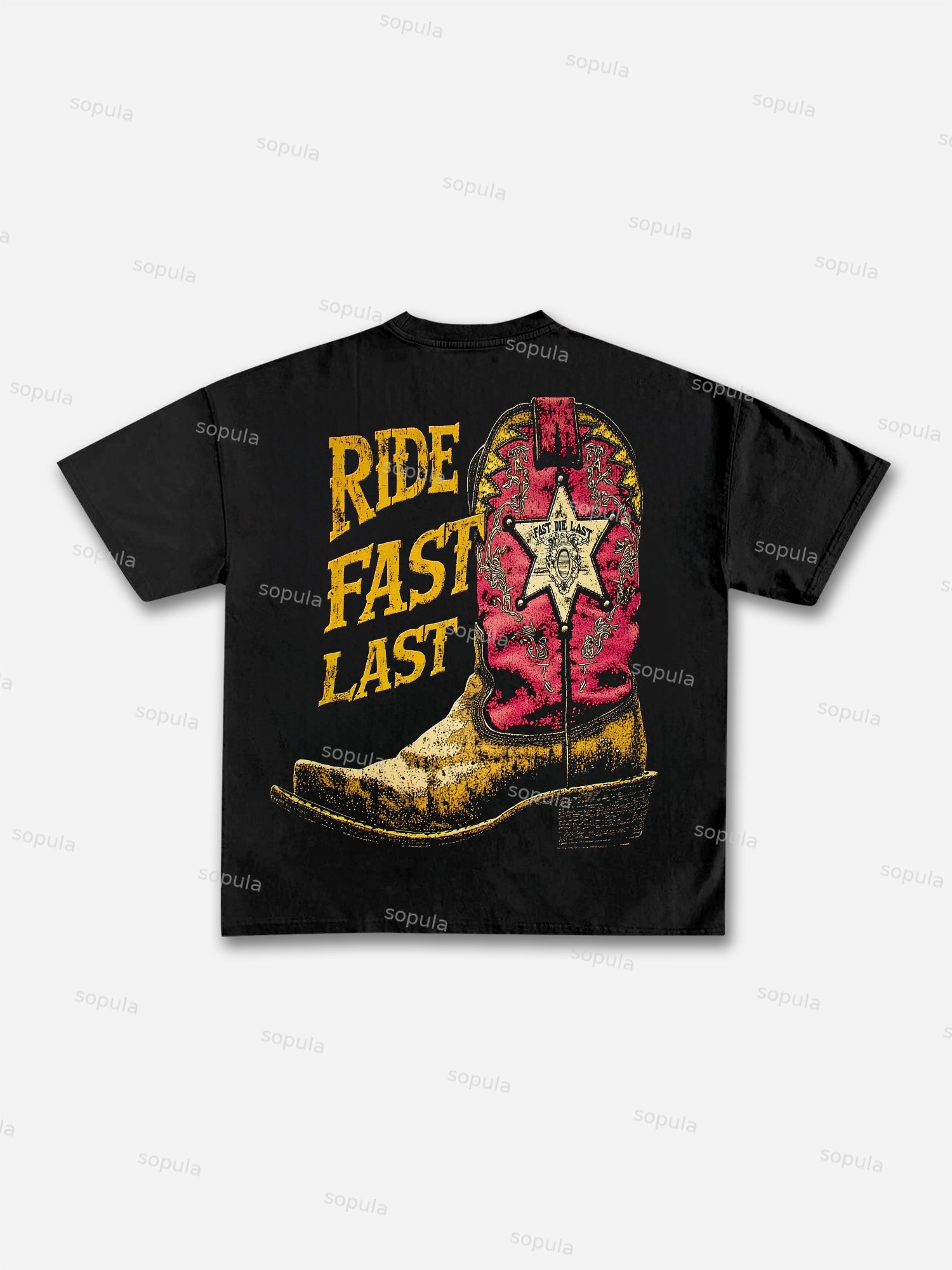 Ride Fast Cotton T-shirt
