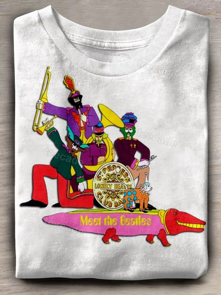Teecade The Beatles Band T-shirt