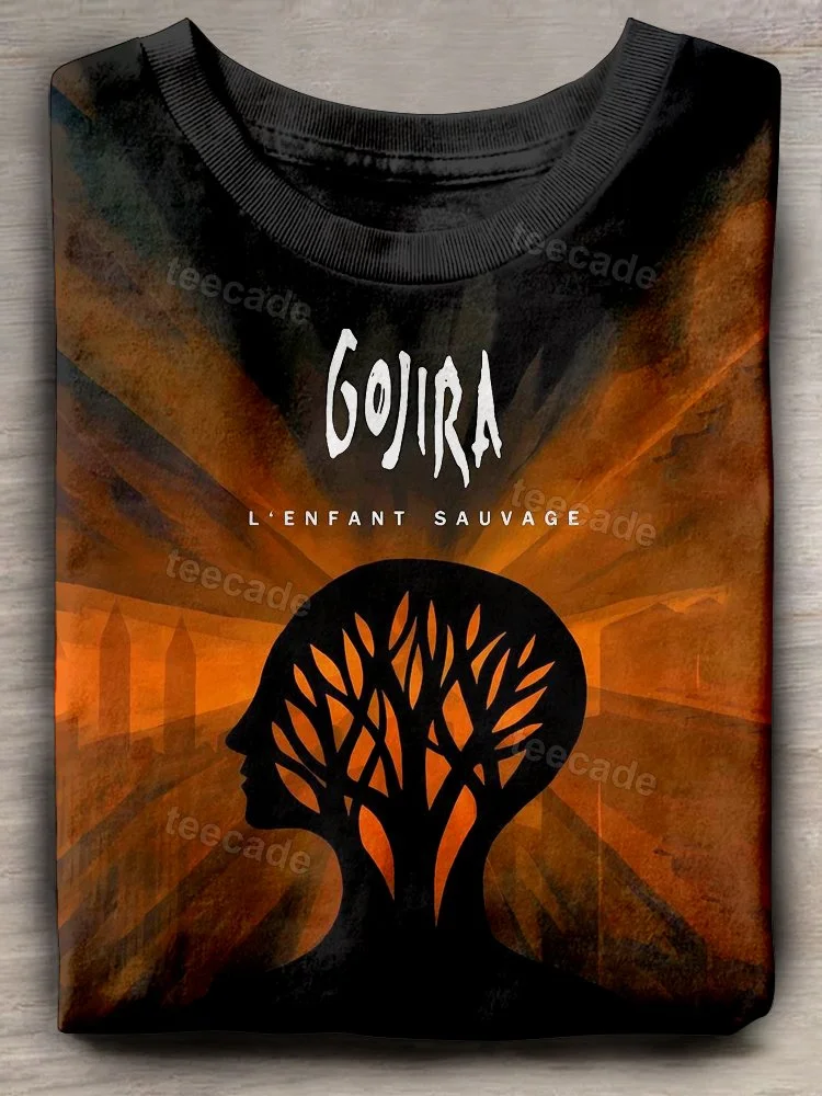 Teecade Gojira Band Art Print T-shirt