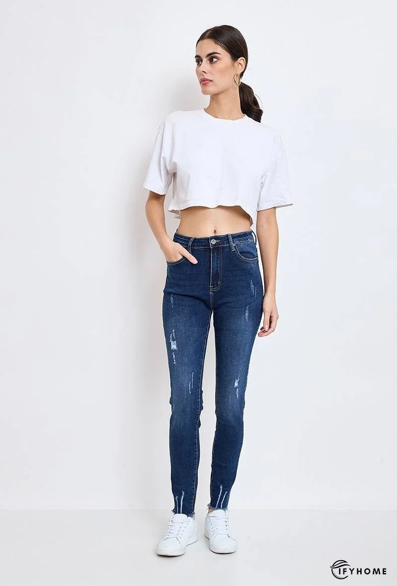 Destroy Jeans - Plus Size - M8855 | IFYHOME