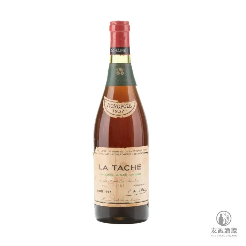 1957年 Roman&eacute;e-Conti La T&acirc;che 拉塔希特級園紅酒 友誠酒藏