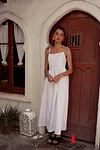 Misha Bow Maxi Dress