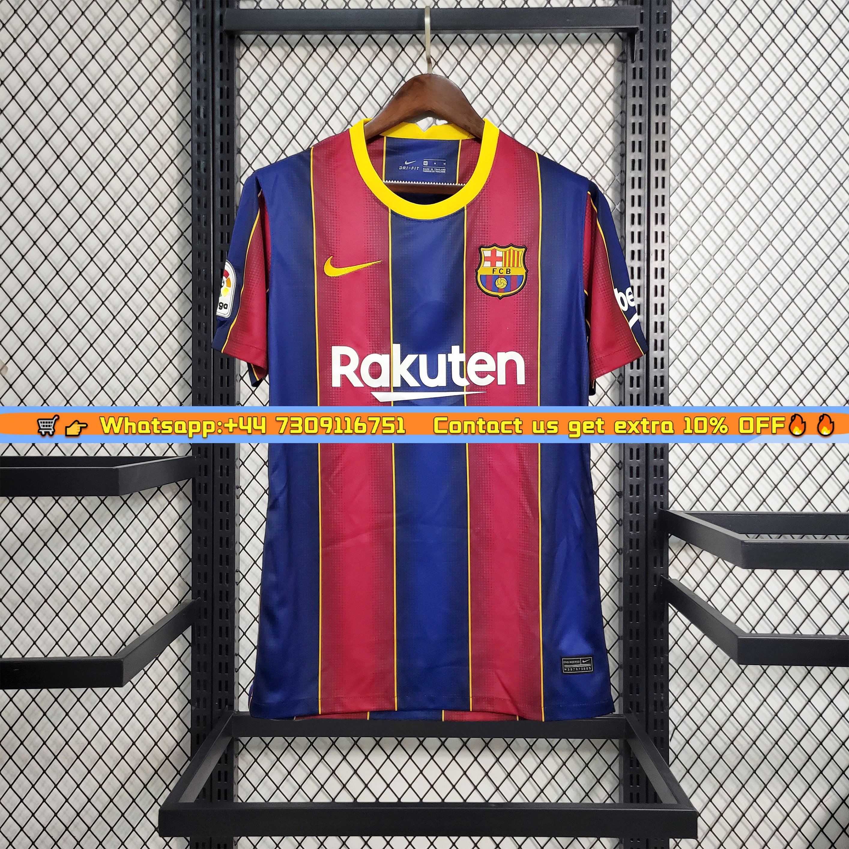 B.A.R.S.A Retro 20-21 Home Stadium Jersey