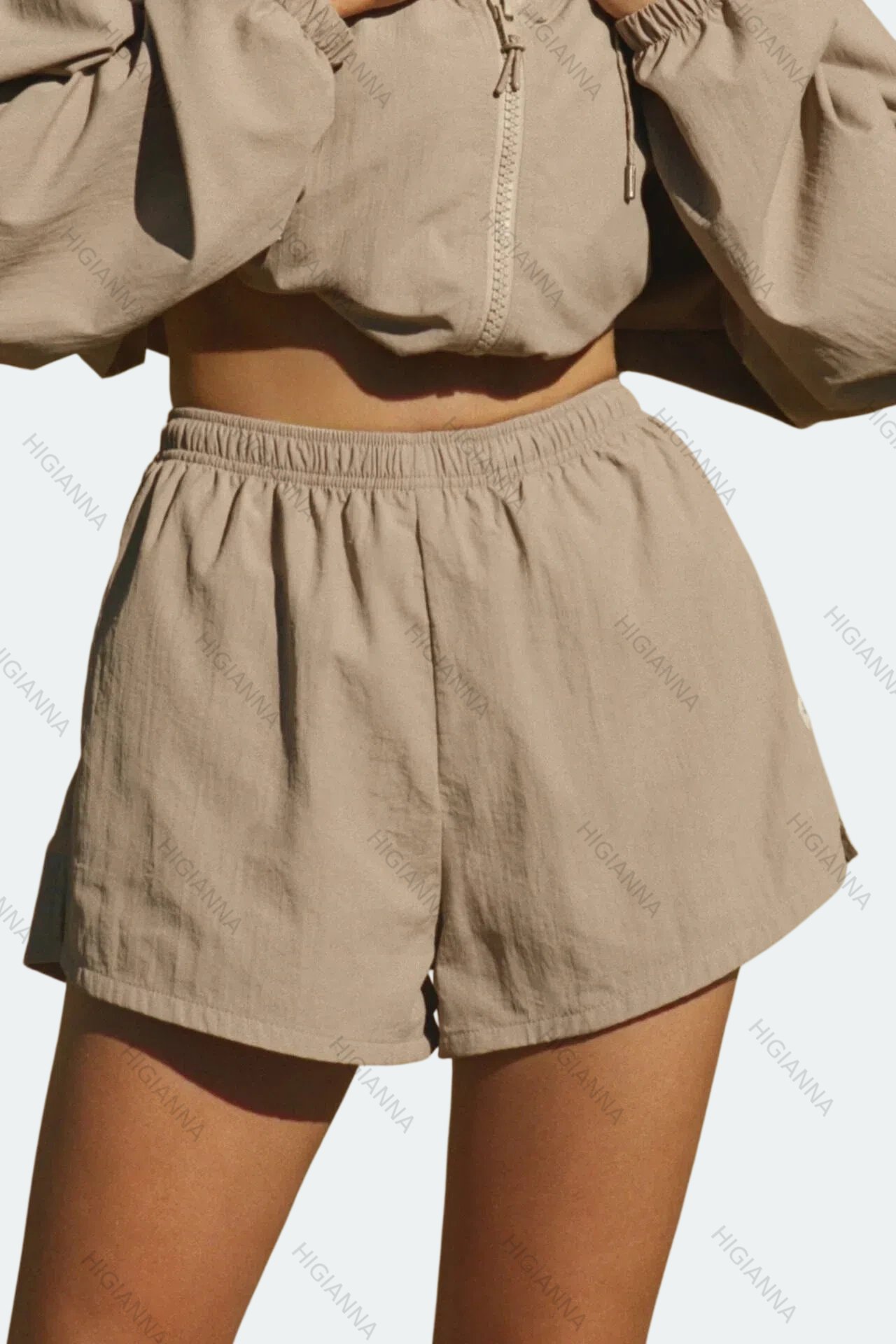 Elastic Waist Casual Shorts - HIGIANNA&reg;