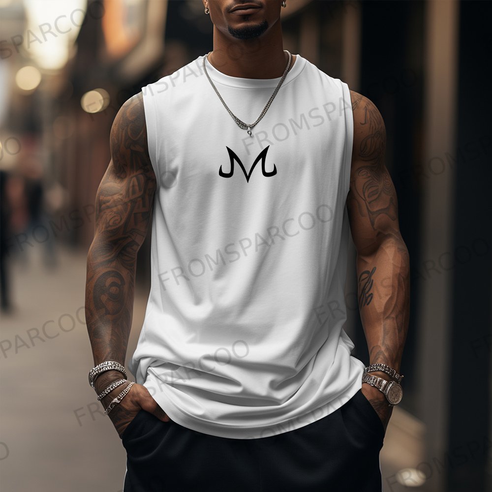 Casual Animation Design Tank Top