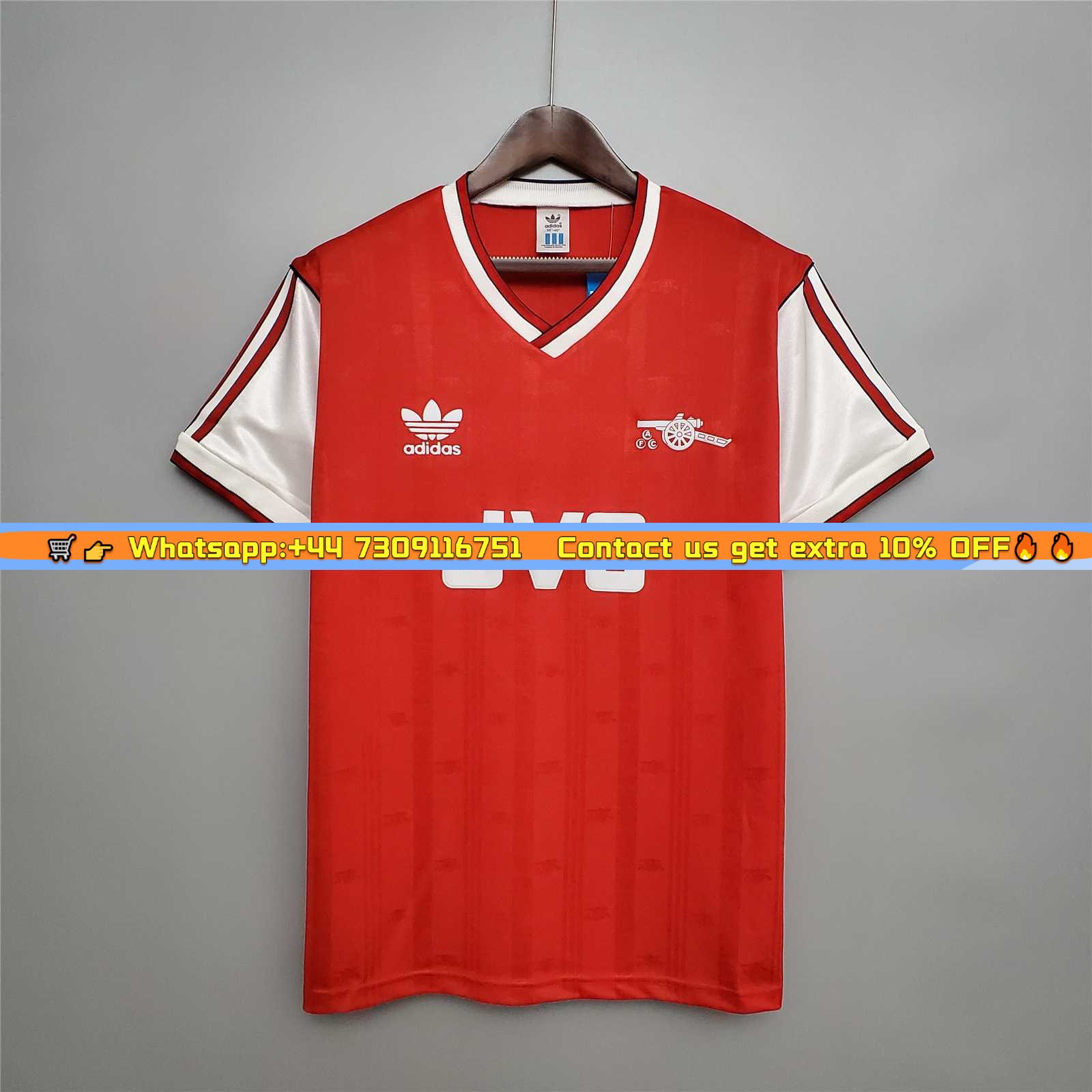 Arsenal Retro 86-88 Home Stadium Jersey