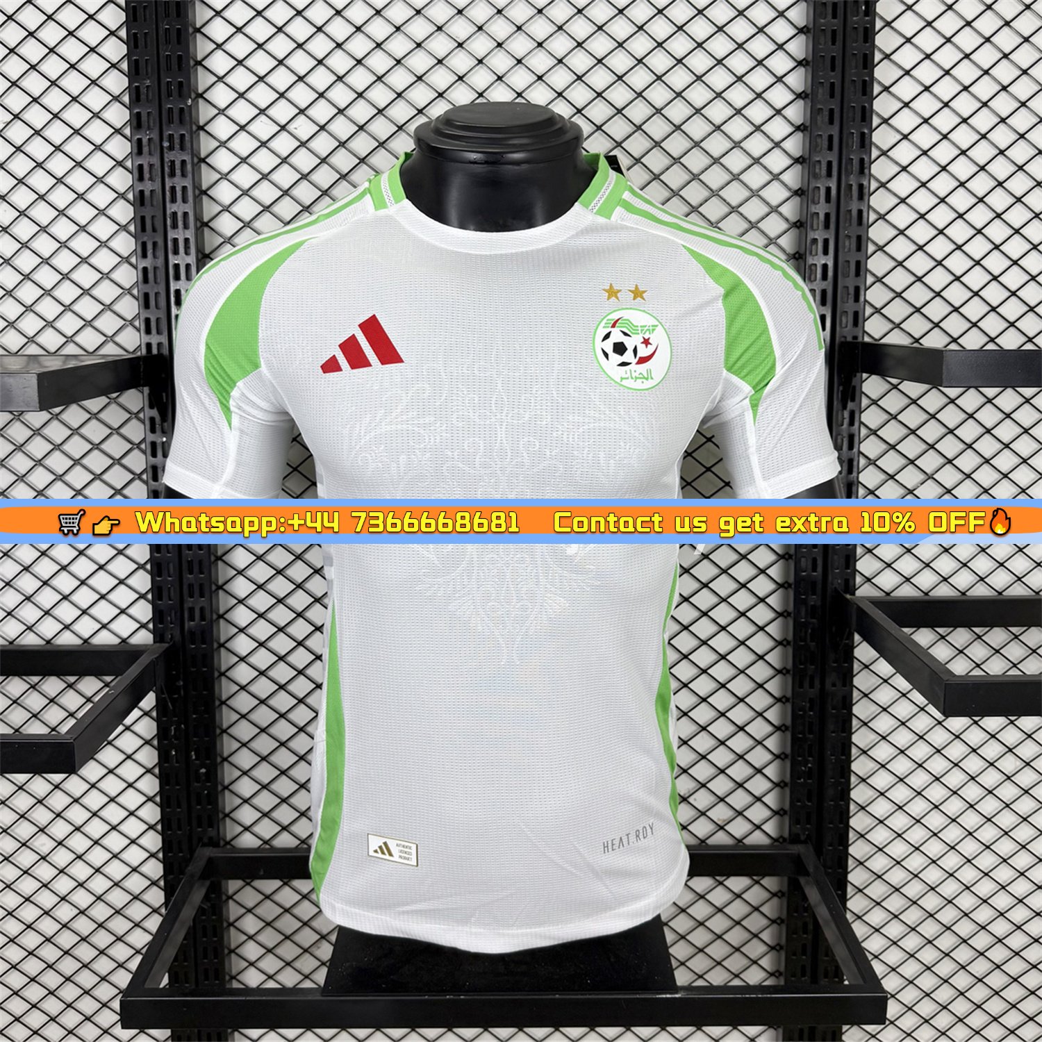 Algeria 2024-25 Home Jersey - Player Version