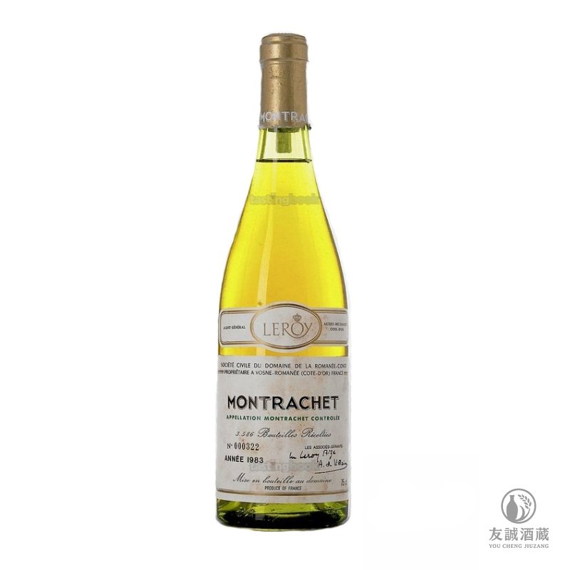 1983年 Roman&eacute;e-Conti Montrachet 蒙哈榭特級園白葡萄酒 友誠酒藏