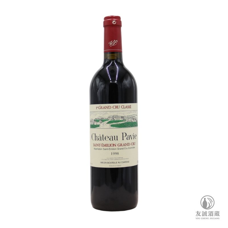 1998年 Chateau Pavie柏菲酒莊紅酒 友誠酒藏