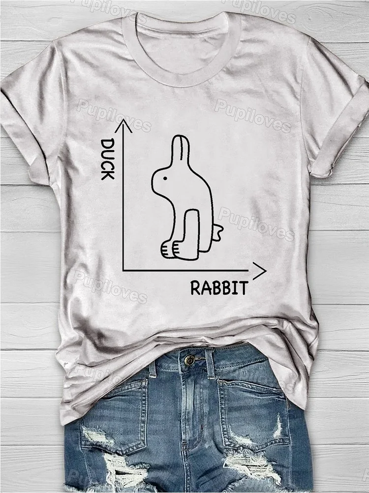 Pupiloves Pupiloves  Pupiloves    Optical Illusion Short Sleeve T-shirt