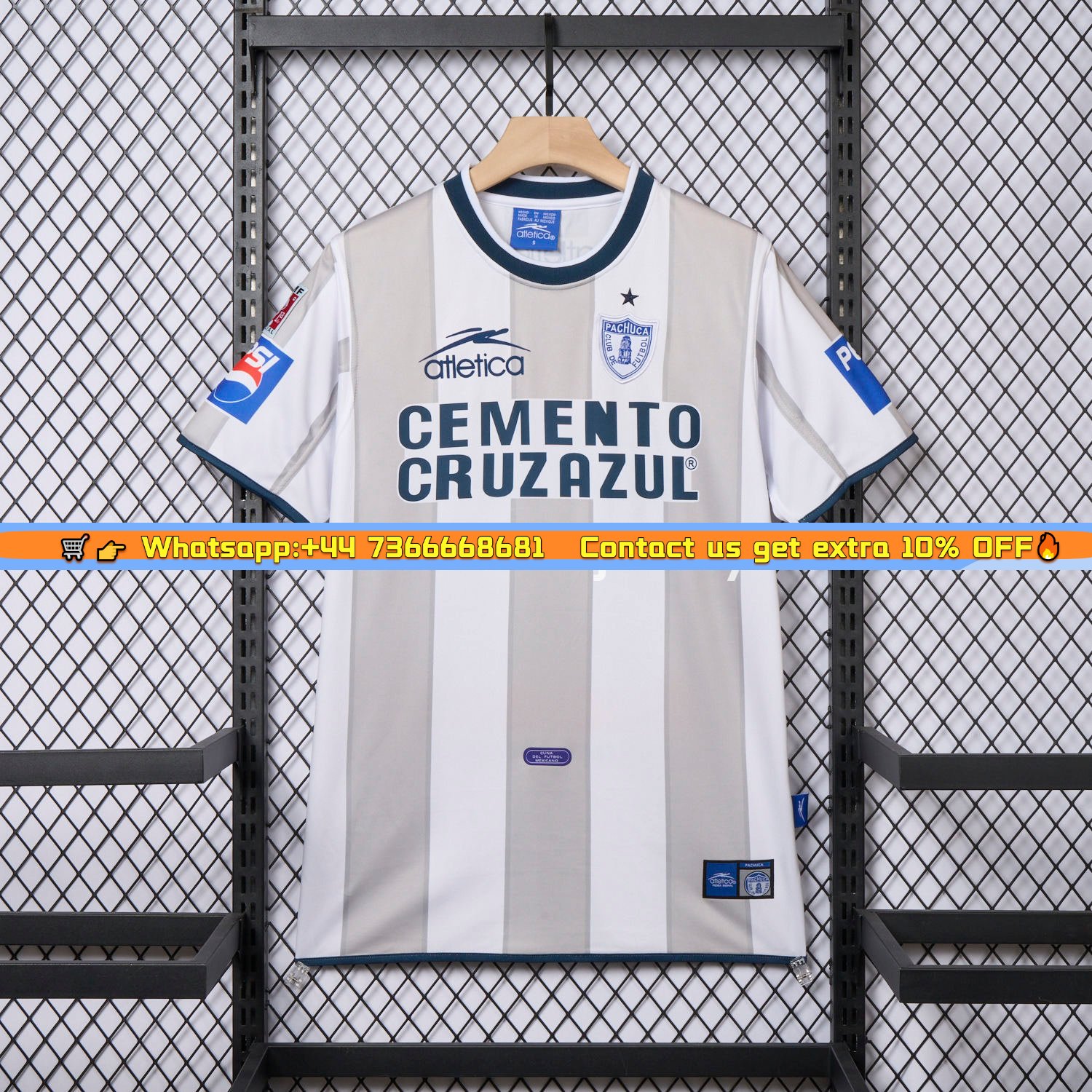 Retro Pachuca 2001-02 Away Jersey