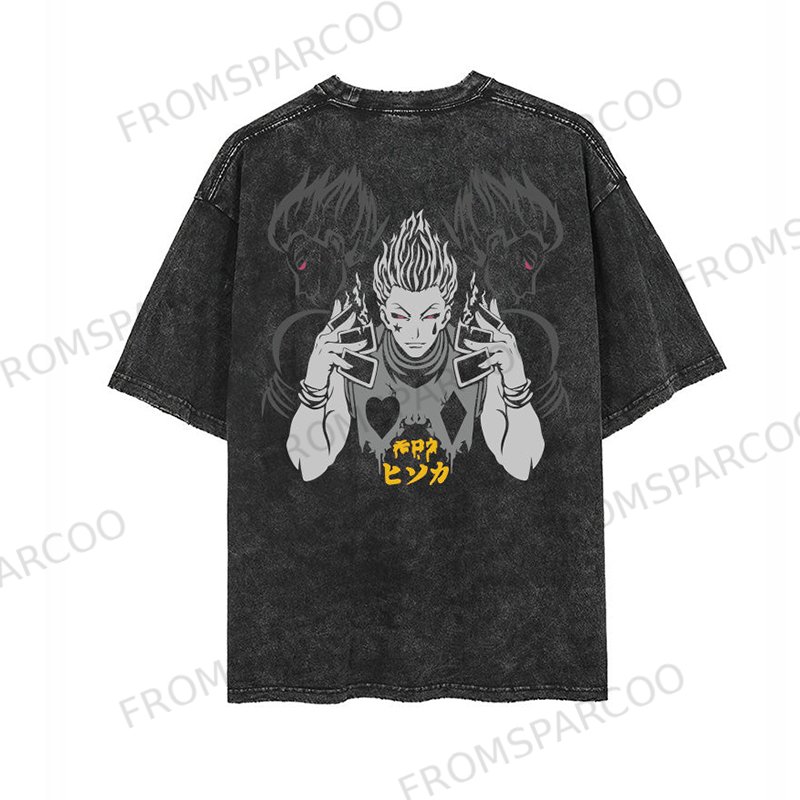 Casual Anime Print T-shirt