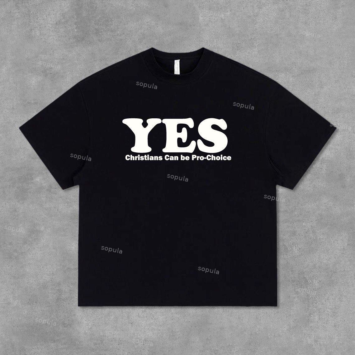 Christians Said Yes Can Be Pro-choice Slogan Cotton T-shirt