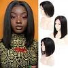 Black Bob Virgin Hair Short Straight Wigs