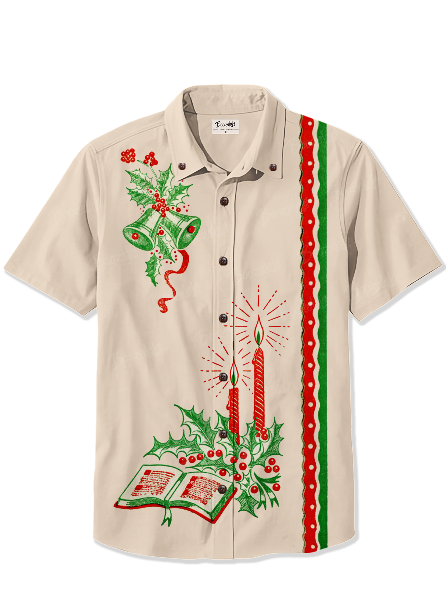 Christmas Plant Retro - 100% Cotton Shirt